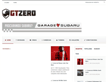 Tablet Screenshot of gtzero.com.br